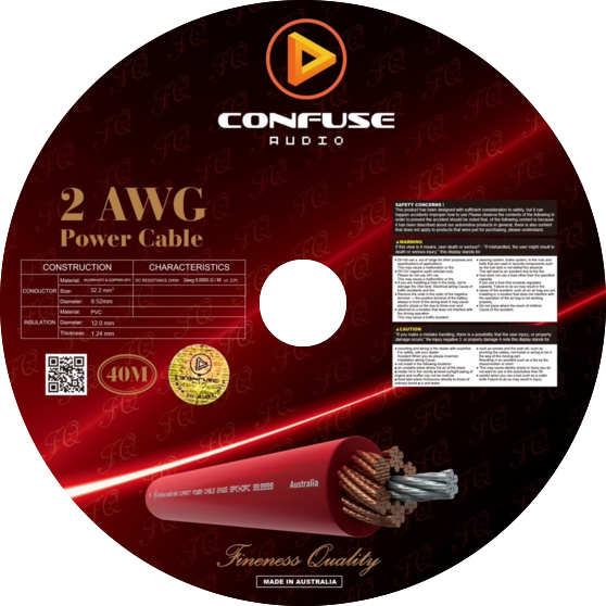 2 AWG / Power Cable