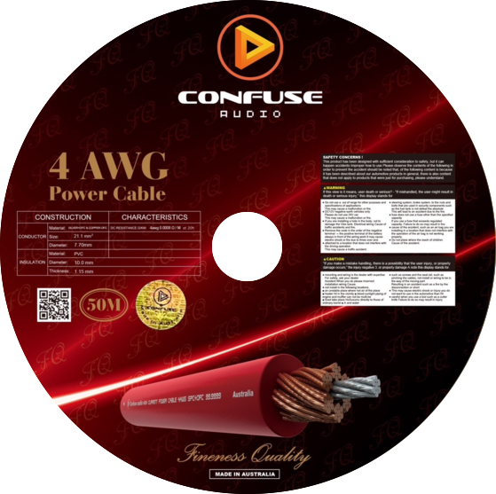 4 AWG / Power Cable